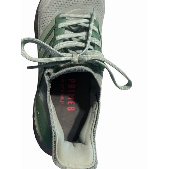 ADIDAS ULTRABOOST 21 RUNNING SHOES-HAZY GREEN-WOMEN'S 9.5 - Picture 10 of 15